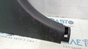 Decorație stâlp central stânga jos Hyundai Elantra AD 17-20 negru, zgârieturi