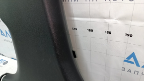 Decorație stâlp central stânga jos Hyundai Elantra AD 17-20 negru, zgârieturi