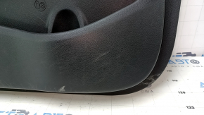 Garnitură portiere față stânga Hyundai Elantra AD 19-20 gri, cotieră cauciuc, inserție din pânză gri, turnare gri, cu mâner, zgârieturi, curățabil uscat