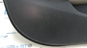 Garnitură portiere față stânga Hyundai Elantra AD 19-20 gri, cotieră cauciuc, inserție din pânză gri, turnare gri, cu mâner, zgârieturi, curățabil uscat
