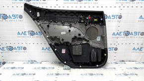 Garnitură portiere spate dreapta Hyundai Elantra AD 19-20 gri, cotieră cauciuc gri, inserție din pânză gri, turnare gri, lovituri, zgârieturi, suport rupt, zgârieturi, abraziuni, pentru curățare