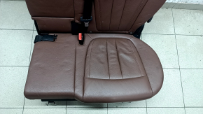 Задний ряд сидений 2 ряд левое BMW X5 F15 14-18 кожа коричневая TERRA, Comfort, подогрев, примято
