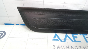 Decorație exterioară a pragului față Hyundai Elantra AD 17-20 negru, prindere ruptă, zgârieturi