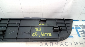 Decorație exterioară a pragului față Hyundai Elantra AD 17-20 negru, prindere ruptă, zgârieturi