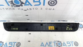 Decorație exterioară a pragului față Hyundai Elantra AD 17-20 negru, prindere ruptă, zgârieturi