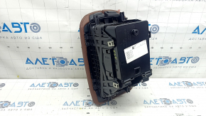 Подлокотник BMW X5 F15 14-18 кожа коричневая TERRA