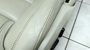 Водительское сидение Volvo XC90 16-26 с airbag, электрическое, Inscription, подогрев, вентиляция, кожа серая, потерто, под чистку