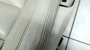Водительское сидение Volvo XC90 16-26 с airbag, электрическое, Inscription, подогрев, вентиляция, кожа серая, потерто, под чистку