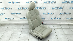Пассажирское сидение Volvo XC90 16-26 с airbag, электрическое, Inscription, подогрев, вентиляция, кожа серая, потерто, под чистку, надрыв