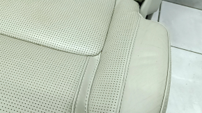 Заднее сидение левое Volvo XC90 16-23 подогрев, кожа серая, перфорация, под 3 ряда, под химчистку, царапины