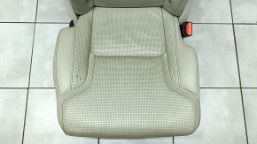 Заднее сидение правое Volvo XC90 16-23 подогрев, кожа серая, перфорация, под 3 ряда, под химчистку