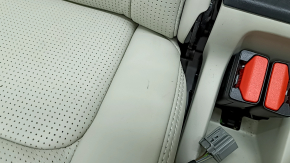 Задний ряд сидений 3 ряд Volvo XC90 16-22 кожа серая, перфорация, под химчистку
