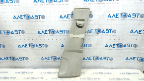 Capac stâlp central, centură superioară, dreapta Volvo XC90 16-22 gri Alcantara, zgârieturi, curățabil uscat