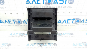 Decorație consola centrală BMW X5 F15 14-18 negru, uzat
