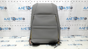 Обшивка пассажирского сидения верхняя Honda Accord 18-22 кожа серая, с подогревом