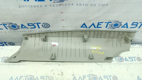 Накладка задней стойки нижняя правая Volvo XC90 16-26 серая, под чистку