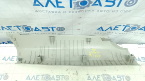 Накладка задней стойки нижняя левая Volvo XC90 16-26 серая, царапины