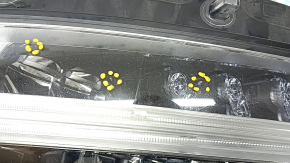 Фара передняя левая Volvo XC90 16-18 с блоками, LED, песок