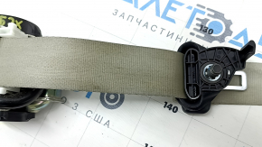 Centura de siguranță a rândului 2 din dreapta pentru Volvo XC90 16-22 gri, sub scaunul chimic