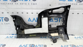 Накладка колени водителя Chrysler 200 15-17 черная, царапины