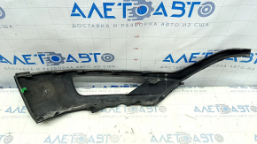 Накладка переднего бампера левая Volvo XC90 16-19 царапины, песок, царапины