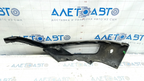 Накладка переднего бампера правая Volvo XC90 16-19 царапины, песок