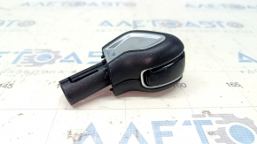 Buton viteză Volvo XC90 16-22 piele neagră, crom, zgârieturi