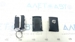 Ключ Volvo XC90 16-26 keyless, 4 кнопки, тип 2, потерт, полез хром