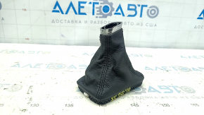 Capac maner cutie de viteze Volvo XC90 16-22 piele neagra, crom