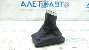 Кожух ручки КПП Volvo XC90 16-22 кожа черная, хром