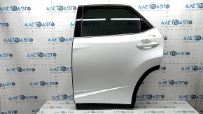 Ansamblu ușă spate stânga Lexus RX350 RX450h 16-22 fără cheie, alb 085, cap la cap