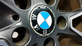 Диск колесный R19 x 9J BMW X5 F15 14-18 бордюрка, коррозия, с центральным колпачком