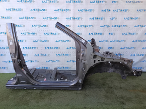 Sfert fata dreapta Toyota Highlander 14-19 grafit, pe caroserie