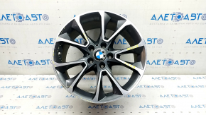 Диск колесный R19 x 9J BMW X5 F15 14-18 бордюрка, коррозия, с центральным колпачком