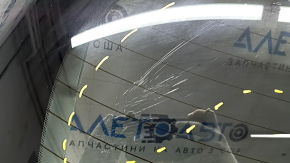 Дверь багажника голая со стеклом Lexus RX350 RX450h 16-22 электро, тонировка, белый 085, царапины на стекле