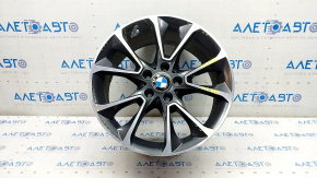 Диск колесный R19 x 9J BMW X5 F15 14-18 бордюрка, коррозия, с центральным колпачком