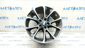 Диск колесный R19 x 9J BMW X5 F15 14-18 бордюрка, коррозия, с центральным колпачком