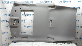Обшивка потолка Lexus RX350 RX450h 18-22 под люк, серая, под химчистку, надломана фишка