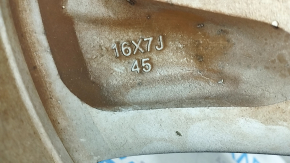 Диск колесный R16 x 7J Honda Insight 19-20 легкая бордюрка
