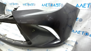 Бампер передний голый Toyota Camry v55 15-17 usa, графит, примятости, надлом крепления