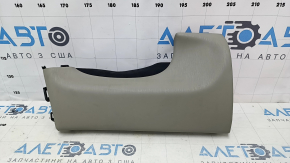 Накладка колени водителя под рулевой колонкой Toyota Prius V 12-14 серая, тычки