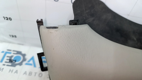 Накладка колени водителя под рулевой колонкой Toyota Prius V 12-14 серая, тычки
