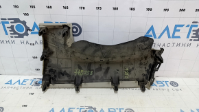 Накладка колени водителя под рулевой колонкой Toyota Prius V 12-14 серая, тычки