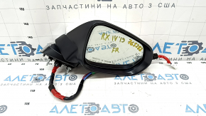 Oglinda laterala dreapta Lexus RX350 RX450h 21-22 semnal de viraj, incalzita, auto-dimming, BSM, camera, alb, 15+6 pini