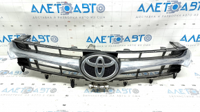 Решетка радиатора grill Toyota Camry v55 15-17 usa LE с эмблемой, без уплотнителя, песок