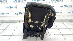 Rândul din spate al doilea rând stânga Lexus RX350 RX450h 20-22 fără airbag, mecanic, piele neagră, cusături gri, perforare, fund ruginit