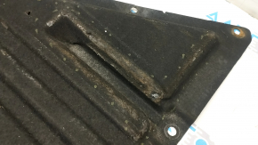 Protecție sub caroserie dreapta BMW X5 F15 14-18 rupturi, uzate