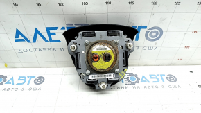 Подушка безопасности airbag в руль водительская Toyota Camry v55 15-17 usa, полез хром, ржавый пиропатрон
