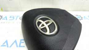 Подушка безопасности airbag в руль водительская Toyota Camry v55 15-17 usa, полез хром, ржавый пиропатрон