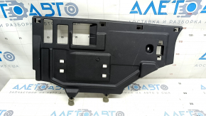 Pad torpilă picior pasager Toyota Camry v55 15-17 usa negru, zgârieturi